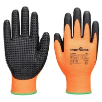 12 Piezas - Guantes de Trabajo Portwest A148 Anticorte Anticalor Recubiertos de Nitrilo 2