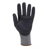 5 Pares - Guantes de Trabajo Coverguard de Nitrilo Eurocut 1CUCC00 anticorte