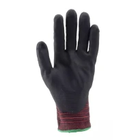 10 Pares - Guantes de Trabajo Coverguard de Nitrilo Eurocut 1CUFF00 anti-corte