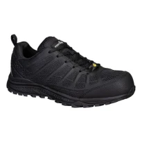 Zapatos de Seguridad Portwest S1PS ESD SR FO FT46 Sin Metal Bajos