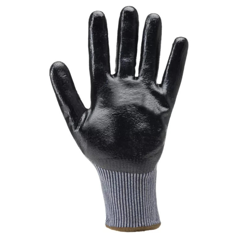 12 Pares - Guantes de Trabajo Coverguard de Nitrilo Eurocut 1CUNS00 Anticorte