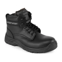 Botas de seguridad Portwest S3 SR FC12 altas, metal free forrada