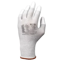 10 Pares - Guantes de Trabajo Coverguard de Poliuretano Eurolite 1EST800 Riesgos Mecánicos