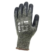 10 Pares - Guantes de Trabajo Coverguard de Nitrilo Euroheat 1HECE00 Anti-corte