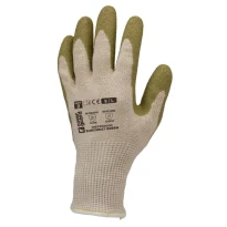 10 Pares - Guantes de Trabajo Coverguard de Látex Euroheat 1HEFR0P Riesgos Mecánicos