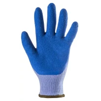10 Pares - Guantes de Trabajo Coverguard de Látex Eurostrong 1LAAV Riesgos Mecánicos 2