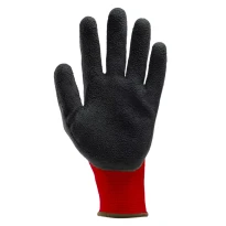 10 Pares - Guantes de Trabajo Coverguard de Látex Eurolite 1LACE0P Riesgos Mecánicos