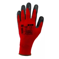 10 Pares - Guantes de Trabajo Coverguard de Látex Eurolite 1LACE0P Riesgos Mecánicos
