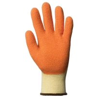 10 Pares - Guantes de Trabajo Coverguard de Látex Eurostrong 1LACO Riesgos Mecánicos 2
