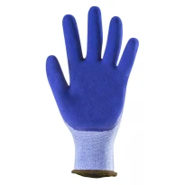 10 Pares - Guantes de Trabajo Coverguard de Látex Eurolite 1LASB Riesgos Mecánicos