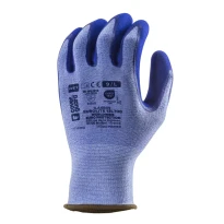 10 Pares - Guantes de Trabajo Coverguard de Látex Eurolite 1LASB Riesgos Mecánicos 2