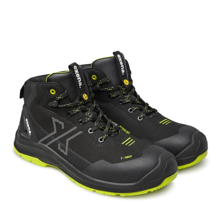 Zapatos de seguridad Exena shiva S3L  FO SR ESD altos