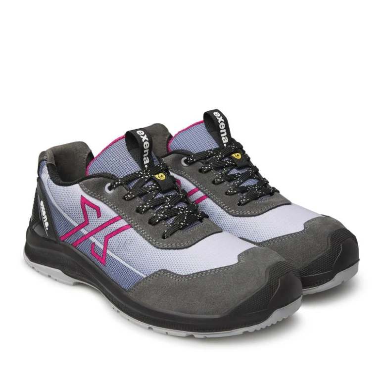 Zapatos de seguridad Exena Stratus S1 PL FO SR ESD Bajos Metalfree Mujer