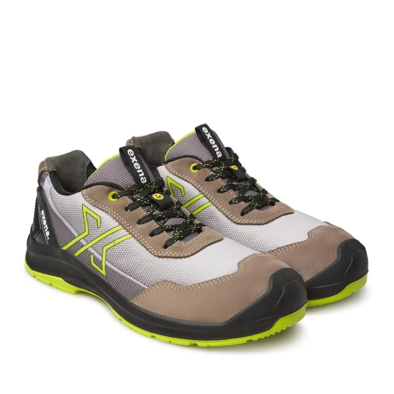 Zapatos de seguridad Exena Nexus S1 PL FO SR ESD Bajos Metalfree