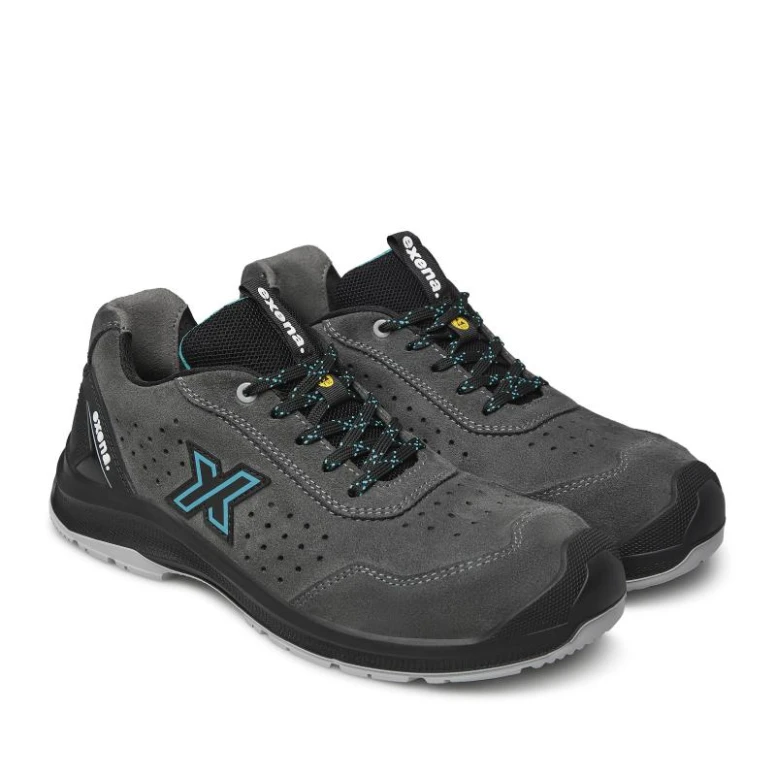 Zapatos de seguridad Exena Pulse S1 PL FO SR ESD Bajos Metalfree