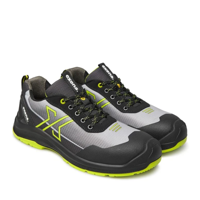 Zapatos de seguridad Exena Radiant S1 PL FO SR ESD Bajos Metalfree