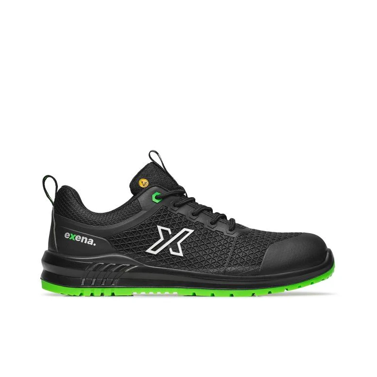Zapatos de seguridad Exena Spider S3S FO SR ESD bajos sin metal