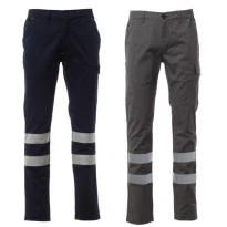 Pantalones de trabajo Payper AY 7609 alta visibilidad Power Stretch Reflex multibolsillos