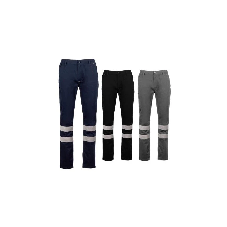 Pantalones de trabajo Payper AY 7355 alta visibilidad Engine Stretch Reflex multibolsillos