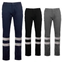 Pantalones de trabajo Payper AY 7355 alta visibilidad Engine Stretch Reflex multibolsillos