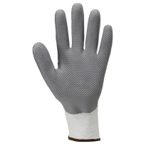 10 Pares - Guantes de Trabajo Coverguard en Látex Eurolite 1LACW00 Riesgos Mecánicos