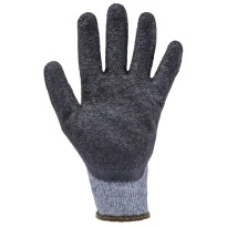 10 Pares - Guantes de Trabajo Coverguard de Látex Eurostrong 1LAGB Riesgos Mecánicos 2