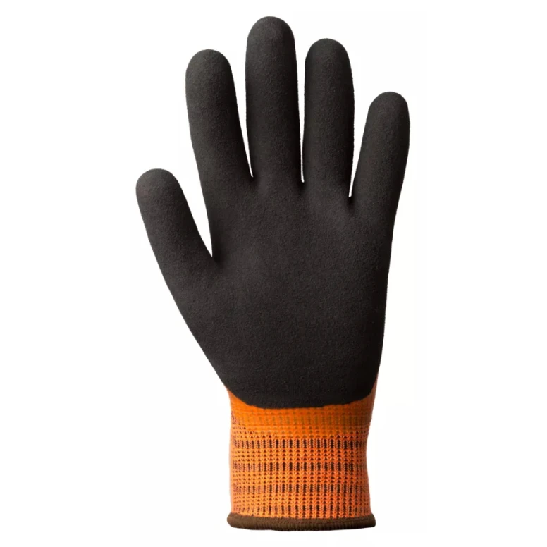 5 Pares - Guantes de Trabajo Coverguard de Látex Eurowinter 1LAWO Antifrío