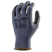 10 pares - Guantes de trabajo Coverguard de nitrilo Eurolite 1NICB Riesgos mecánicos