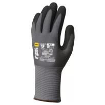 10 Pares - Guantes de trabajo Coverguard de nitrilo Eurolite 1NIHG riesgos mecánicos
