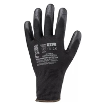 10 pares - Guantes de trabajo Coverguard de poliuretano Eurolite 1PUBB riesgos mecánicos
