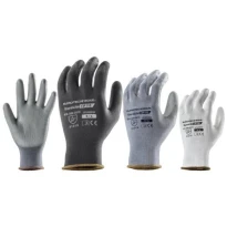 10 pares - Guantes de trabajo Coverguard de poliuretano Eurolite 1PUBB riesgos mecánicos