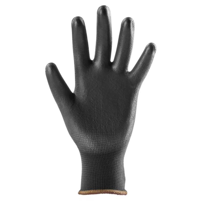 Set de 5 guantes de trabajo Coverguard de poliuretano Eurolite 1PUBB5P riesgos mecánicos