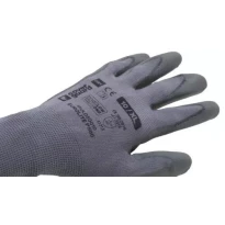 10 pares - Guantes de trabajo Coverguard en poliuretano Eurolite 1PULD50 Riesgos mecánicos