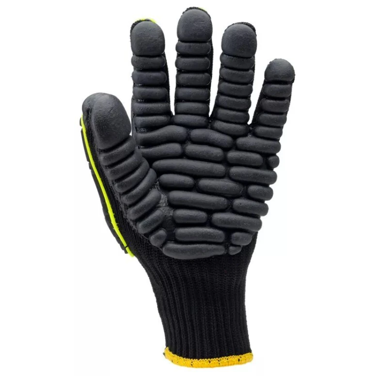 6 Pares - Guantes de Trabajo Coverguard de Látex Eurostrong 1VIBL00 Riesgos Mecánicos