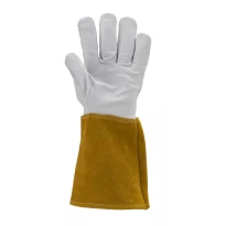 10 Pares - Guantes de Trabajo Coverguard de Cuero Euroweld 1WEL10 Soldador