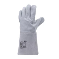 10 Pares - Guantes de trabajo Coverguard de cuero Euroweld 1WEL14 para soldador