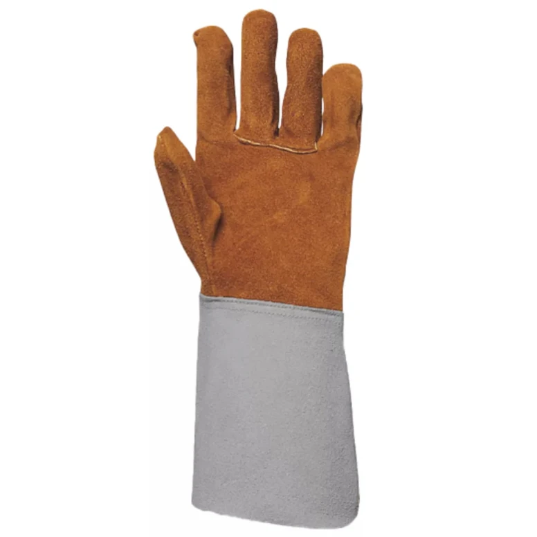10 Pares - Guantes De Trabajo Coverguard De Cuero Euroweld 1WEL25 Soldador