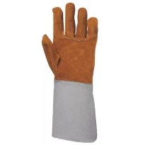 10 Pares - Guantes De Trabajo Coverguard De Cuero Euroweld 1WEL25 Soldador