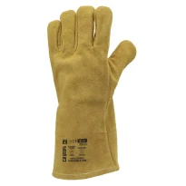 12 Pares - Guantes De Trabajo Coverguard De Cuero Euroweld 1WEL330 Soldador