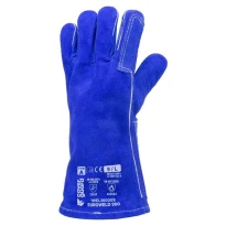 6 Pares - Guantes De Trabajo Coverguard De Cuero Euroweld 1WEL360 Soldador