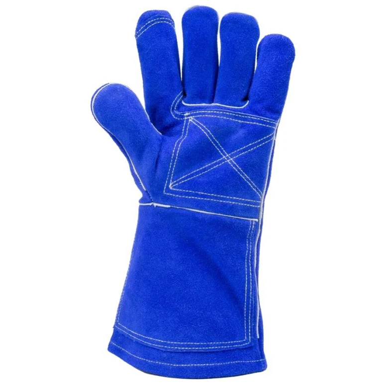 6 Pares - Guantes De Trabajo Coverguard De Cuero Euroweld 1WEL360 Soldador