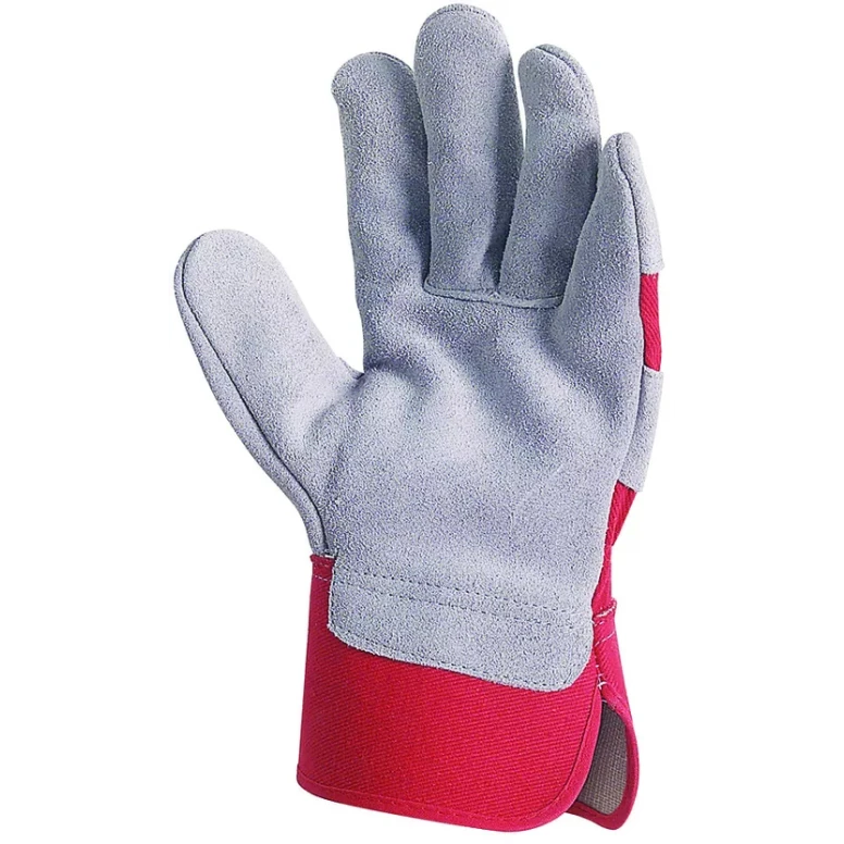 12 Pares - Guantes de trabajo Coverguard en piel Eurostrong MO152 riesgos mecánicos
