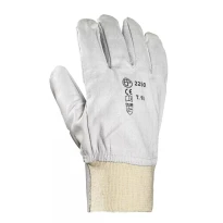 10 pares - Guantes de trabajo Coverguard de cuero Eurostrong MO2250 – Riesgos mecánicos