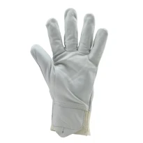 10 pares - Guantes de trabajo Coverguard de cuero Eurostrong MO2260 – Riesgos mecánicos 2