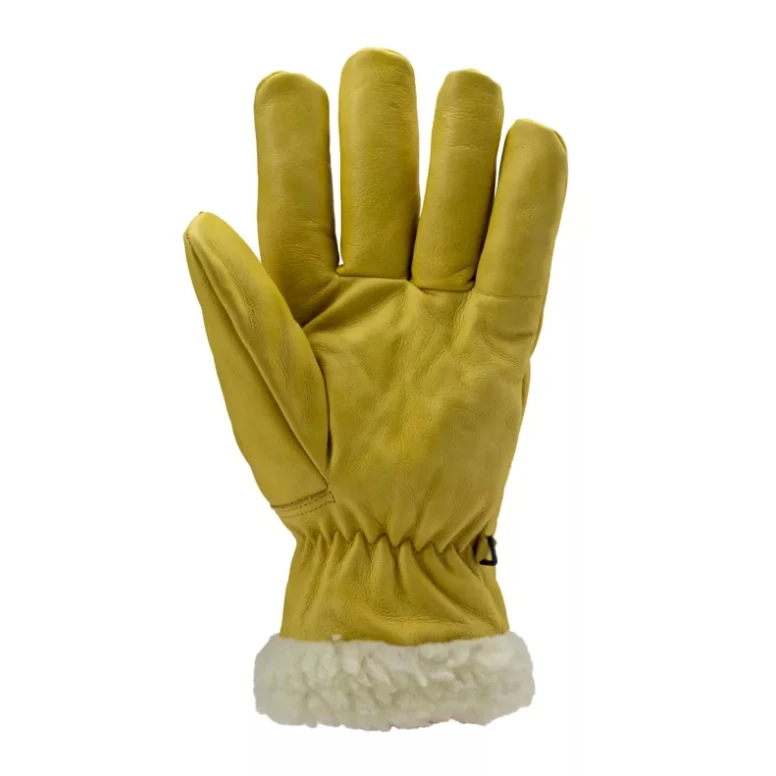 6 Pares - Guantes de Trabajo Coverguard de Piel Eurowinter MO2490 Antifrío