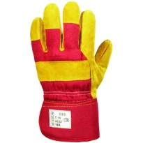 60 Piezas - Guantes de Trabajo Coverguard de Piel Eurowinter MO330