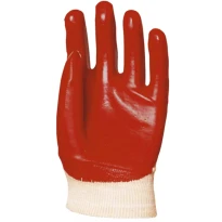 10 Pares - Guantes de Trabajo Coverguard en PVC Eurostrong MO3420 Riesgos Mecánicos 2