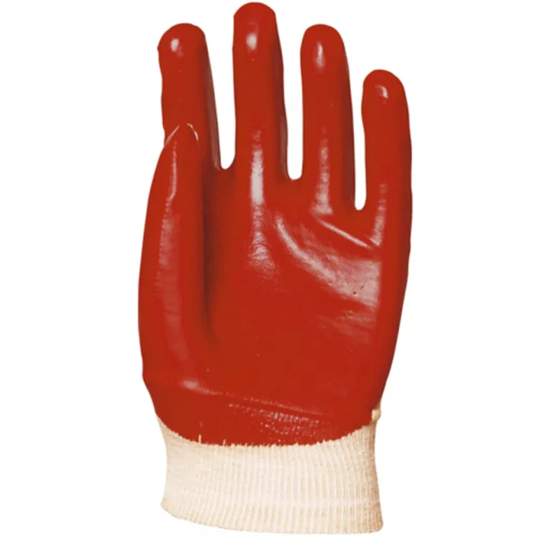 10 Pares - Guantes de Trabajo Coverguard en PVC Eurostrong MO3420 Riesgos Mecánicos