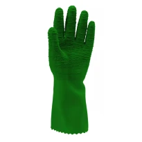 10 Pares - Guantes de Trabajo Coverguard en Látex Eurostrong MO3815 Riesgos Mecánicos 2