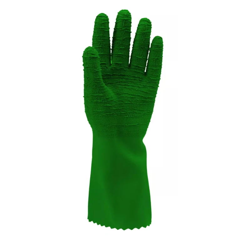 10 Pares - Guantes de Trabajo Coverguard en Látex Eurostrong MO3815 Riesgos Mecánicos